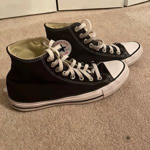 Only work once, brand new converse. Color: Black, Size: 9